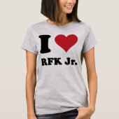 T-shirt I Heart RFK JR (Devant)
