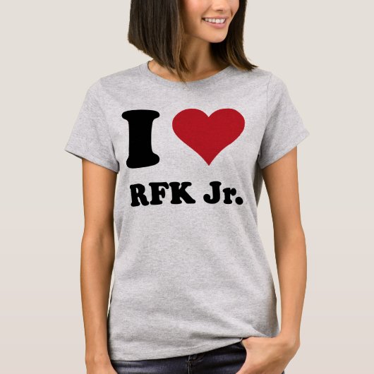 T-shirt I Heart RFK JR (Devant)