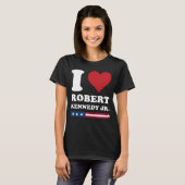T-shirt I Heart Robert Kennedy JR (Devant entier)