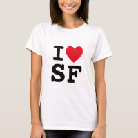 I Heart SF Monogramme