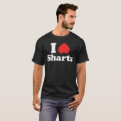 T-shirt I Heart Sharts (Devant entier)
