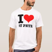 T-shirt I Heart St Pete (Devant)