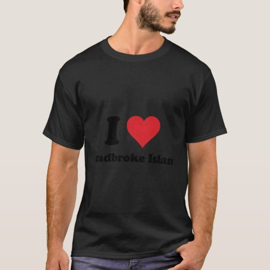 T-shirt I Heart Stradbreak Island Love Australia Aussie (Devant)