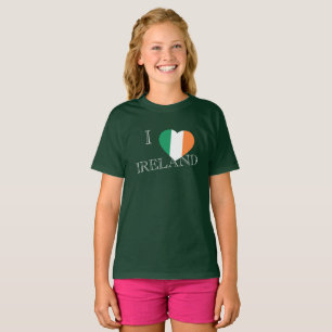 T-shirt I Heartflag Ireland Girls cn