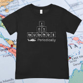 T-shirt I Hélicoptères volants Tableau périodique des élém