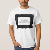 T-shirt I histoire d'art de Louvre (Devant)