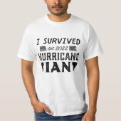 T-shirt I Hurricane de survie (Devant)