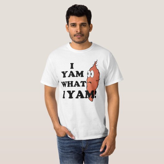 T-shirt I igname ce qui igname d'I (Devant entier)