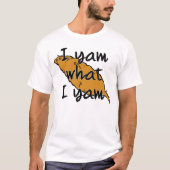 T-shirt I igname ce qui igname d'I ! (Devant)
