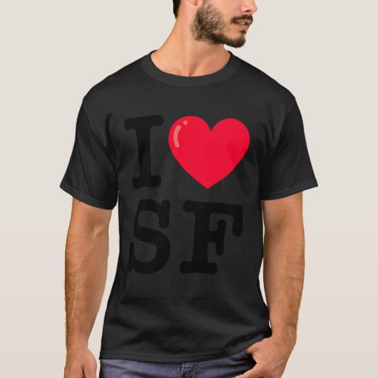 T-shirt I Il Sf Typewriter Police (Devant)