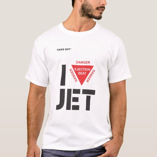 T-shirt I Jet love (Devant)