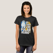 T-shirt I Just Like Polar Bears Ok (Devant entier)