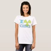 T-shirt I la Science de coeur (Devant entier)