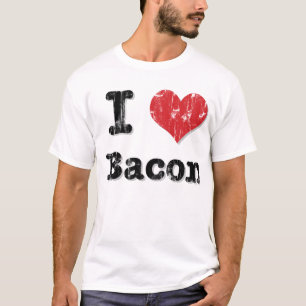 T-shirt I lard de coeur