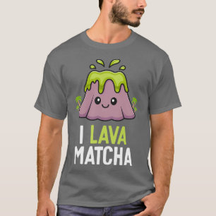 T-shirt I Lava Matcha Green Tea Lover cadeau pour Barista 
