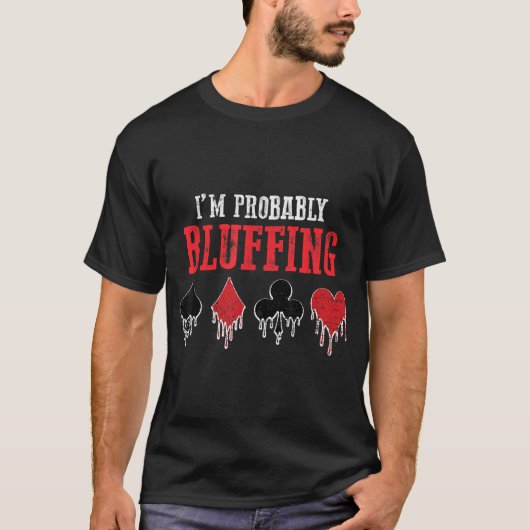 T-shirt I Le Jeu de cartes (Devant)