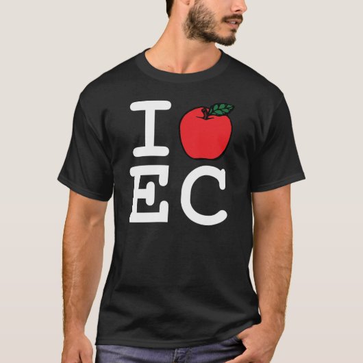 T-shirt I l'EC de coeur (Devant)