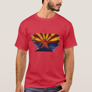 T-shirt I left my heart in Arizona A Cool Design For You O