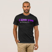 T-shirt I (l'espoir quelque chose mange) vous (Devant entier)