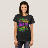 T-shirt I Like Big Beads And I Cannot Lie, Mardi Gras Carn (Devant entier)