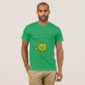T-shirt  I Like Coconut - Cute Cartoon Coconut Funny T-Shi (Devant entier)