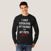 T-shirt I Like Cooking Grammer (Devant entier)