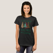 T-shirt I Like Them Thick & Sprucey Xmas Plaid Leopard Chr (Devant entier)