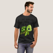 T-shirt I Like Turtles And Maybe Three People Funny Retro  (Devant entier)
