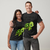 T-shirt I Like Turtles And Maybe Three People Funny Retro  (Unisexe)