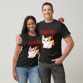 T-shirt I Loaf You Cat Pun Humor (Unisexe)