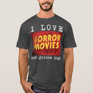 T-shirt I Loror Movies and Guinea Pig