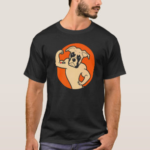 T-shirt I Lote Maman Mignonne Boxer Chien Maman 2