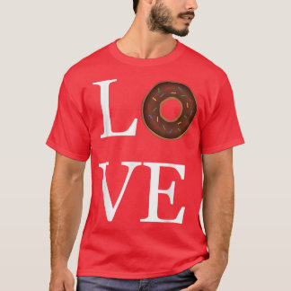 T-shirt I Lots Donuts Boulangerie mignonne Drôle Dire Cita