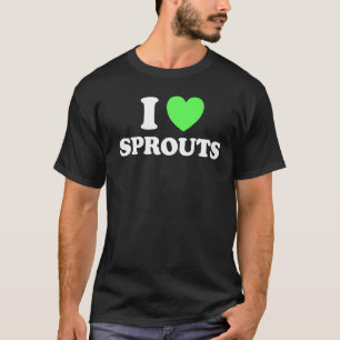 T-shirt I Lots Sprouts Cute Diet Plante Semences Jardin Al