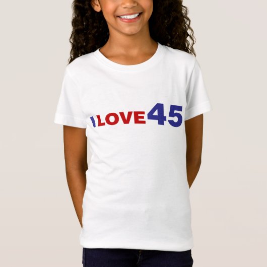 T-Shirt I Love 45 (Devant)