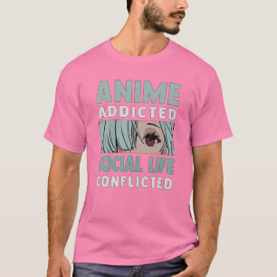 T-shirt I Love Anime And Takoyaki - Kawaii Otaku - Cute Ma