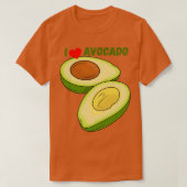 T-shirt I Love Avocado Plush (Design devant)
