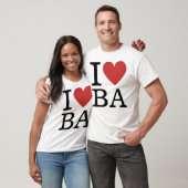 T-shirt I ❤️ Love BA (Business Analytics Staff) CUSTOM (Unisexe)