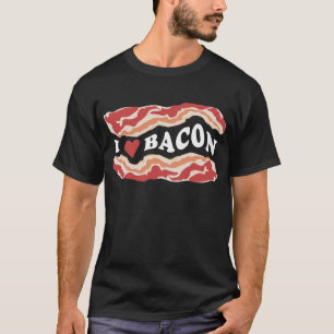 T-shirt I Love Bacon