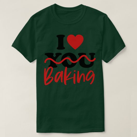 T-shirt I Love Baking 1938 (Design devant)