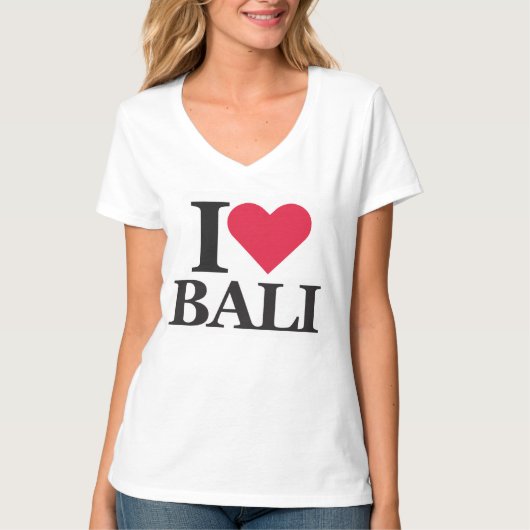 T-shirt I Love Bali (Devant)