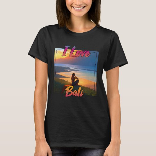 T-shirt I Love Bali (Devant)
