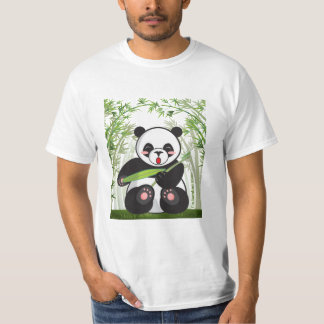 T-shirt I Love Bamboo Panda Tee