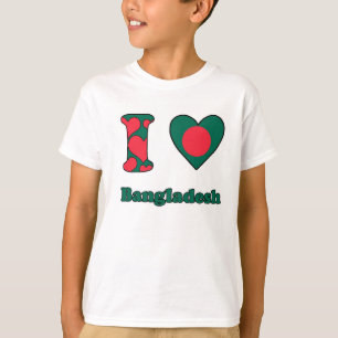 T-shirt I love Bangladesh