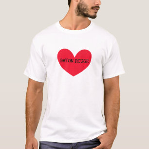 T-shirt I Love Baton Rouge Hometown Louisiana Home State L