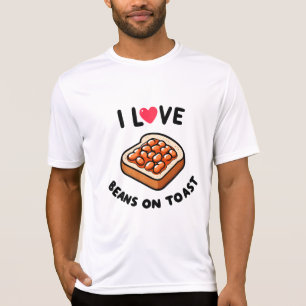 T-shirt I Love Beans on Toast