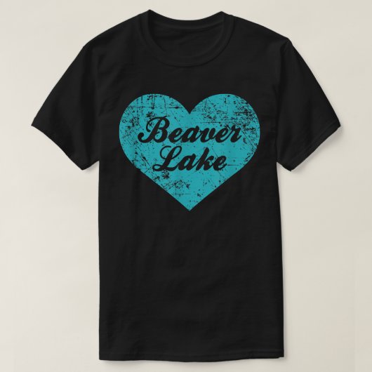 T-shirt I Love Beaver Lake, Arkansas Camping Cadeau (Design devant)