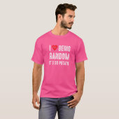 T-shirt I Love Being Random Its So Potato Hummor Saying Me (Devant entier)