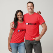 T-shirt I love Benjamin Netanyahu I heart Benjamin Netanya (Unisexe)