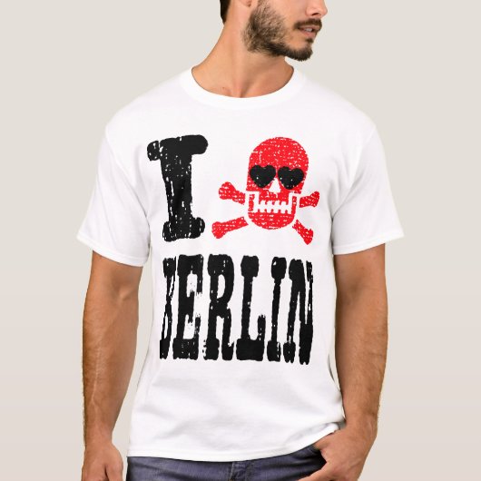 T-SHIRT  I LOVE BERLIN (Devant)